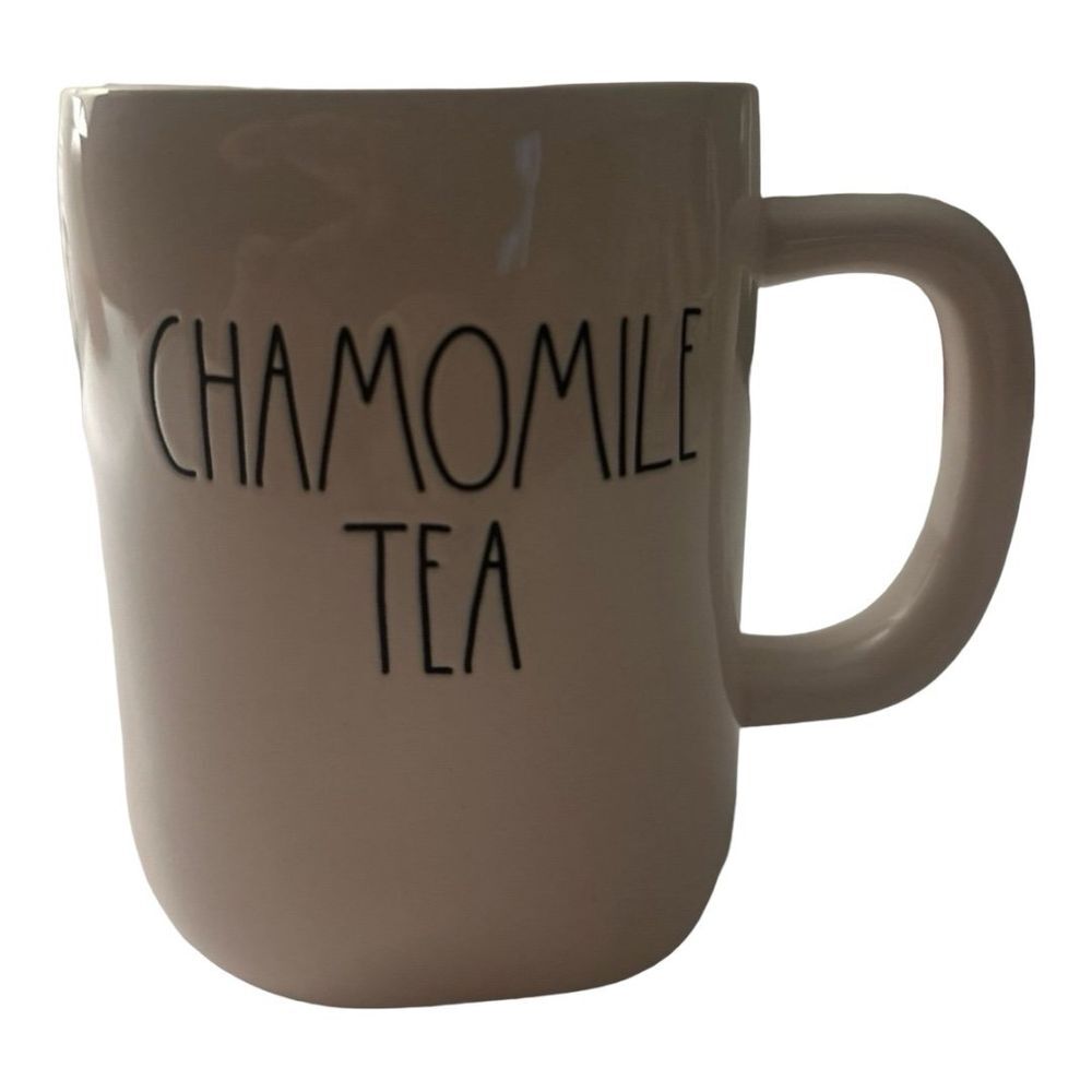 Rae Dunn Chamomile Tea Mug Large Letter Kitchen Decor Coffee Cup